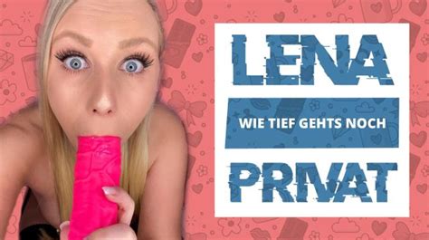 LenaNitro LENA PRIVAT Wie Tief Gehts Noch Porno Stream