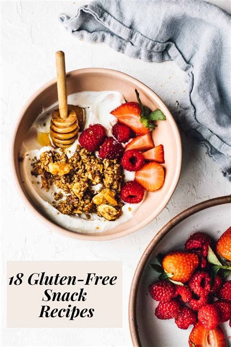 18 Best Gluten-Free Snack Recipes • Heartbeet Kitchen