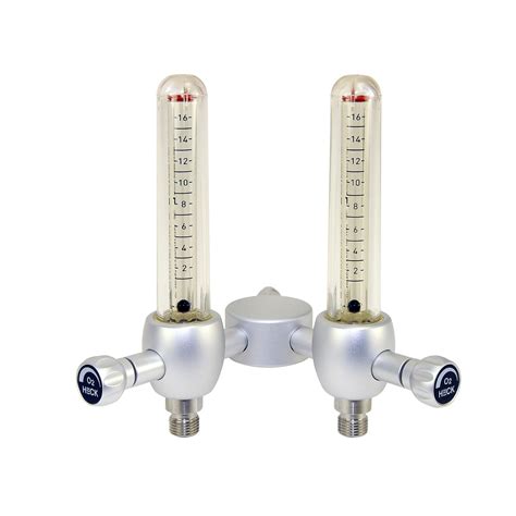 Doppel Flowmeter O Mit Din Stecker Direkt Doppelt Sauerstoff