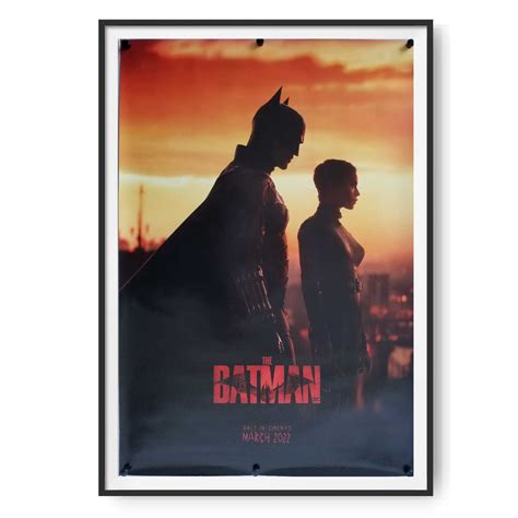 The Batman (2022) Original UK One Sheet Poster - Cinema Poster Gallery