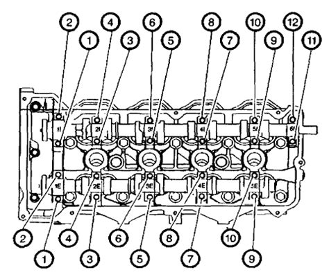 Cadillac CTS Torque Specs LH Intake Camshaft Retaining Bolts Assembly