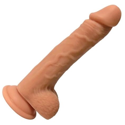 Easy Riders 9 Inch Dual Density Silicone Dildo With Balls Sex Toys Onlne