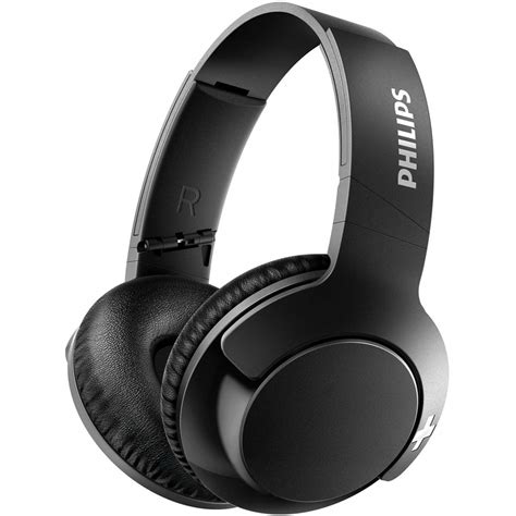Черные беспроводные наушники Philips Bass+ SHB3175 Black с магнитами ...