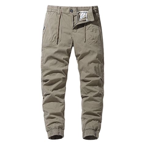 YiHWEI Trendy 2024 Men S Cargo Pants Relaxed Fit 38X32 Male Summer