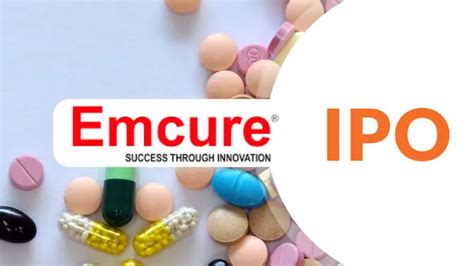 Emcure Pharmaceuticals Ipo Opens Today India Infoline