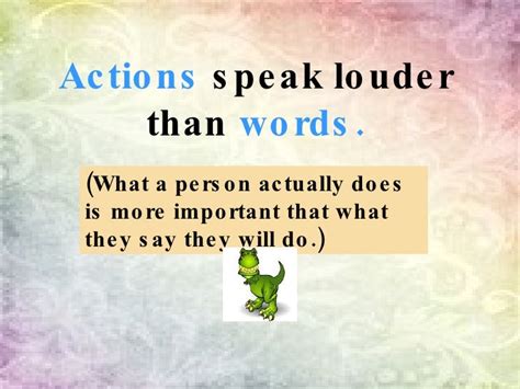 Proverb01 Actions Speak Louder Than Words