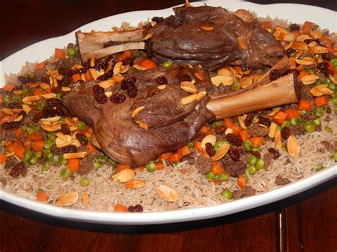 Lamb Shanks And Ouzi Rice Befriend Cooking