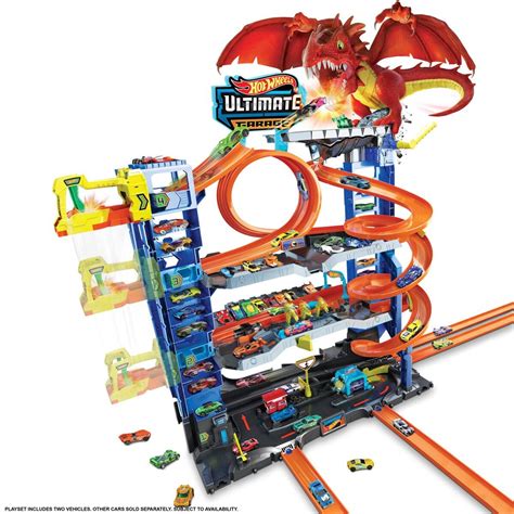 Pista Para Coches De Juguete Surtido Garaje Hot Wheels City Mattel Hot Wheels El Corte