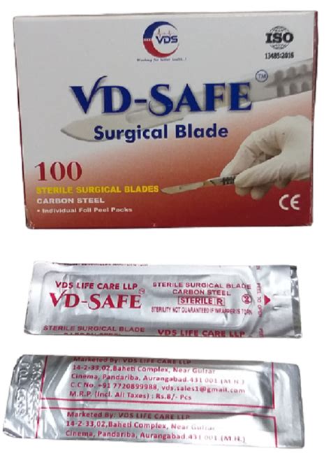 Carbon Steel Vd Safe Surgical Blade For Reconstruction Surgery At Best