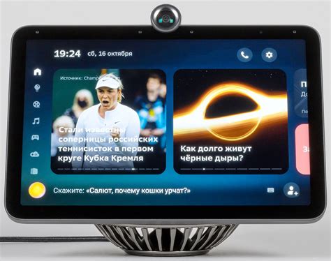 Обзор смарт-дисплея SberPortal с виртуальными ассистентами Салют