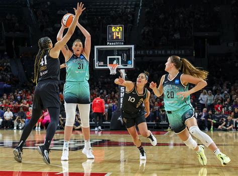 WNBA Playoff 2023 Matchups Who Do Las Vegas Aces New York Liberty Face