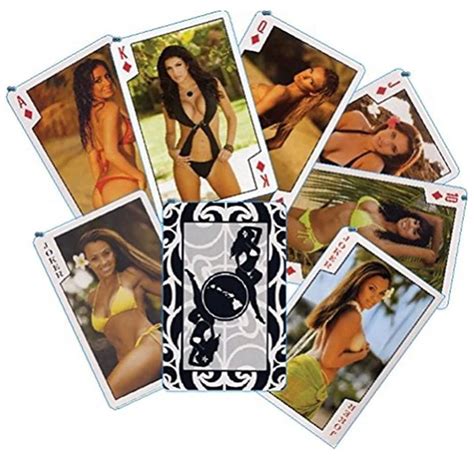 Exotic Bikini Girls Playing Nude Cards Deck Etsy