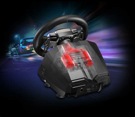 M.2.X. PRO FORCE FEEDBACK RACING WHEEL-MAD CATZ