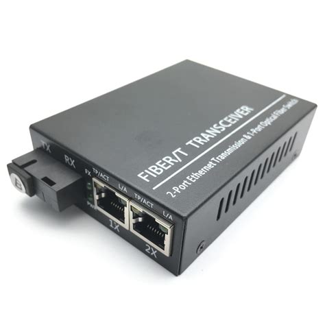 Fiber Optic Transceiver Media Converter 101001000base Tx And 1000base