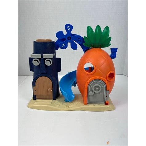 Fisher Price Toys Fisher Price Spongebob Squarepants Pineapple House Bikini Bottom Playset