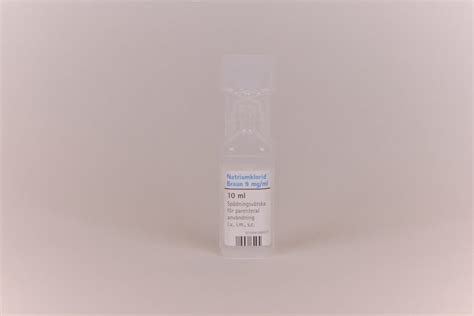 Natriumklorid Braun 9 Mg Ml