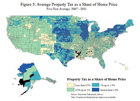 Useful Map Of Property Tax Rates Across The Country With Some Surprising Results — Better