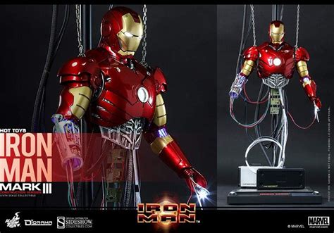 Buy Hot Toys Iron Man Action Figure Iron Man Mark III Construction Version Online At Lowest