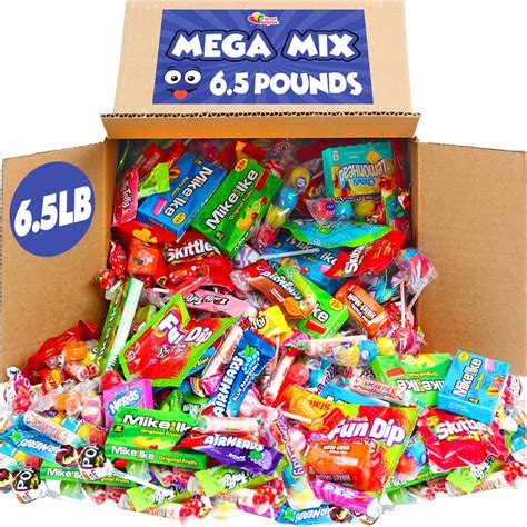 Candy Bulk 65 Pounds Candy Variety Pack Individually Wrapped