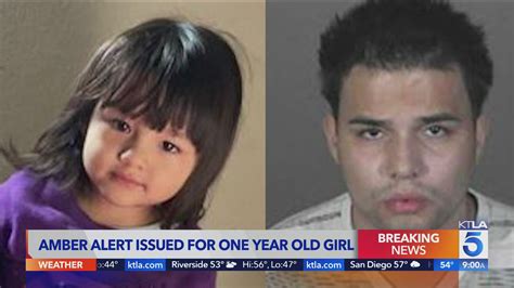 Amber Alert 1 Year Old Girl Taken By Armed Father In Central L A Lapd Ktla