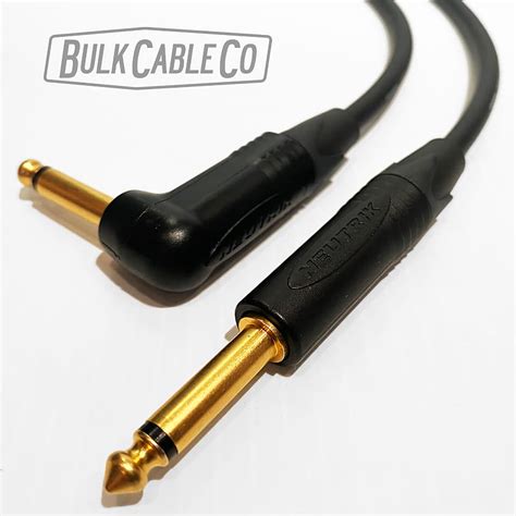 Mogami Guitar Cable Ft Neutrik Gold Connectors Reverb