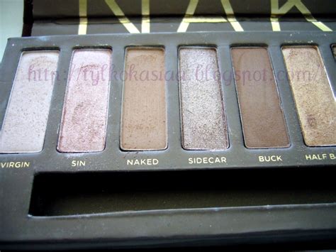 tylkokasia bloguje Słów kilka o Naked od Urban Decay
