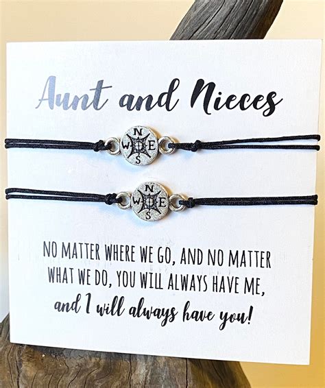 Aunt And Niece T Idea Bracelets For Aunt And Niece Matching