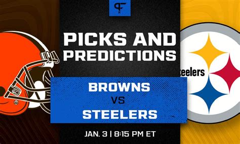 Browns Vs Steelers Prediction Pick Can The Browns Bounce Back