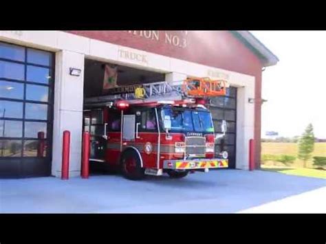 Spare Ladder Clermont Fire Department Ladder Responding Youtube