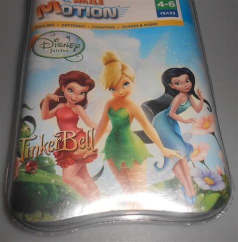 Vtech V Smile Motion Disney Tinker Bell Game New Sealed Ebay