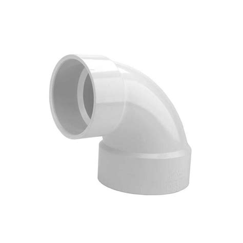 Vpc In X In Pvc Dwv Degree Closet Bend Hub X Spg Elbow Fitting