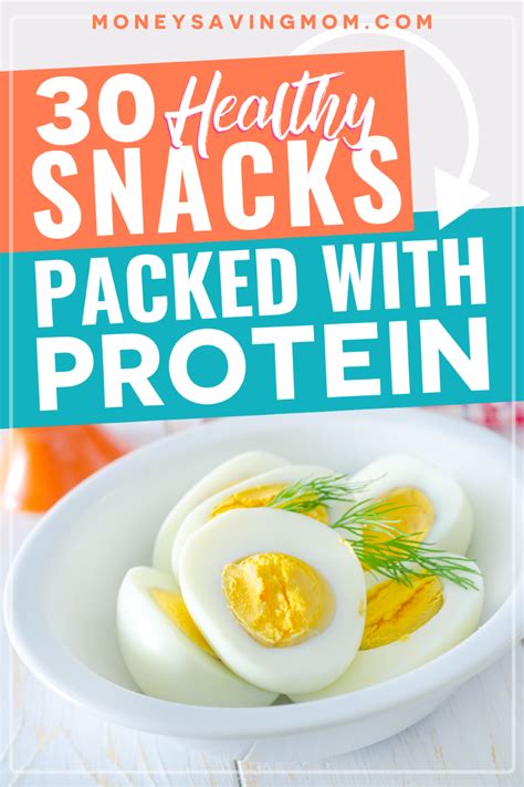 30 Quick And Easy Protein Snack Ideas Healthy High Protein Snacks