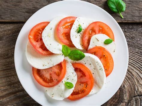 Traditional Caprese Salad Recipe with Buffalo Mozzarella