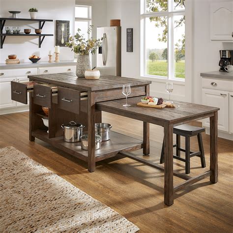 Oak Kitchen Island Table – Things In The Kitchen