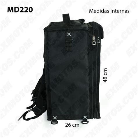 Mochila Expandible Tipo Glovo Exmotos Mochilas