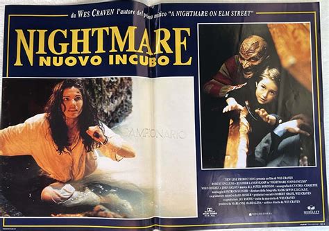 New Nightmare Lobby Cards Italy Robert Englund