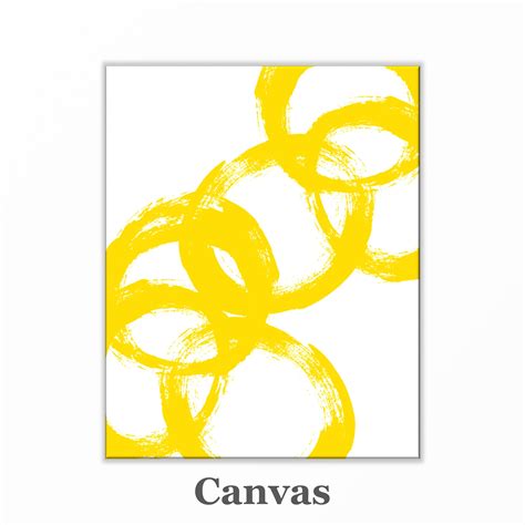 Yellow Art Abstract Art Contemporary Art Abstract Painting - Etsy