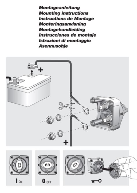 Batterie Trennschalter 225A Typ Hella Hoelzle