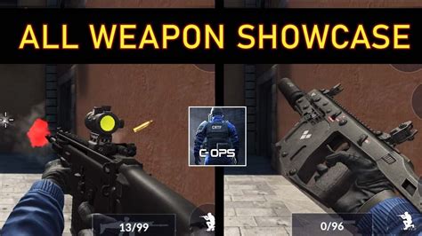 Critical Ops All Weapons Sounds Animation Showcase Youtube