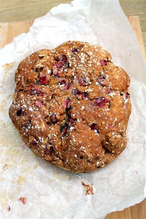 Slow Cooker Cranberry Soda Bread Bakingqueen74