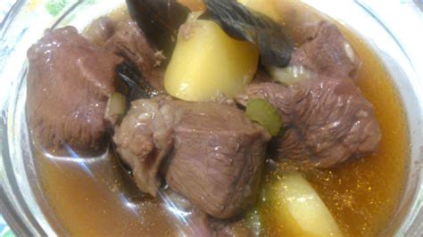 How To Cook Pinoy Style Beef Stew 2 Youtube