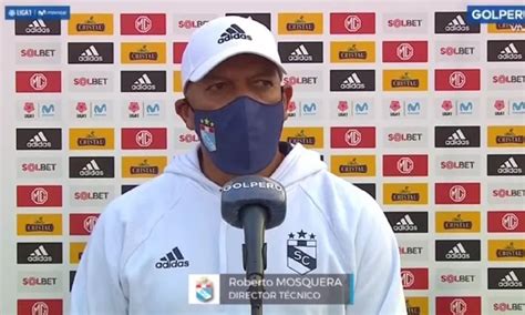 Sporting Cristal Prefiero Jugar Bien Y Empatar Que Jugar Mal Y Ganar