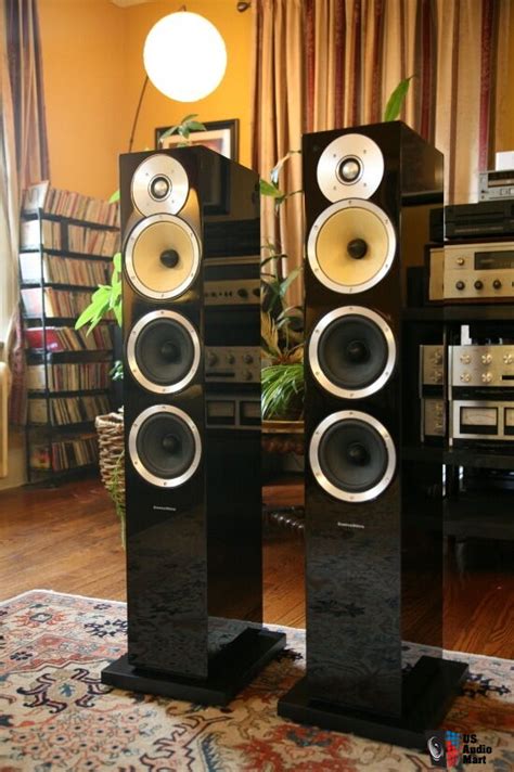 B W Cm Speakers Piano Black Bowers Wilkins British Audiophile Photo