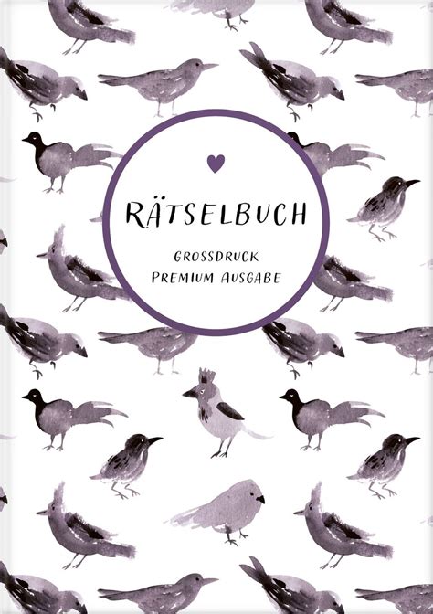 Deluxe R Tselbuch R Tselblock Mit Extra Gro Em Druck F R Erwachsene