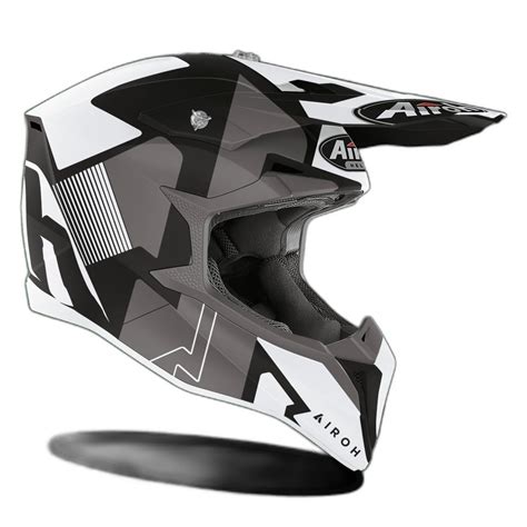 Casque Moto Cross Airoh Wraap Raze Cross Casques Tout Terrain