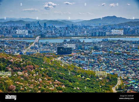 seoul cityscape  south korea city landscape  yongsan gu