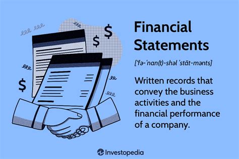 Financial Statements List Of Types And How To Read Them Financial