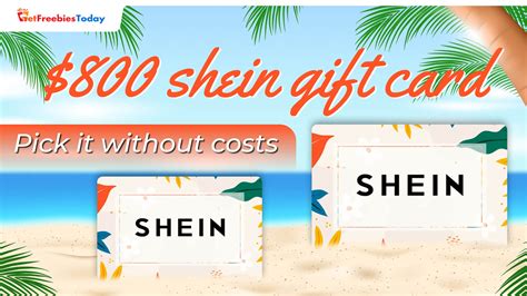 Free $800 Shein Gift Card | GetFreebiesToday.com