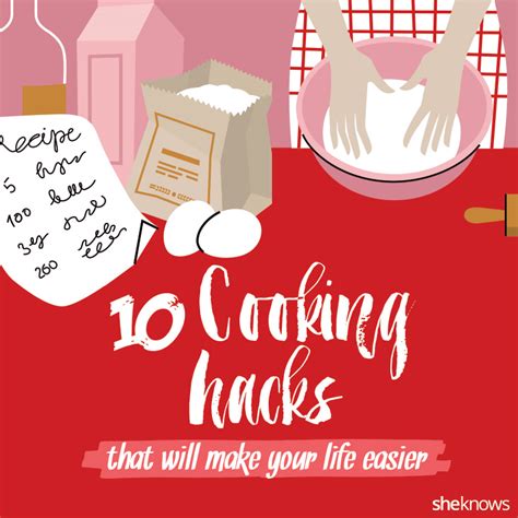 10 Cooking hacks that will make your life much easier