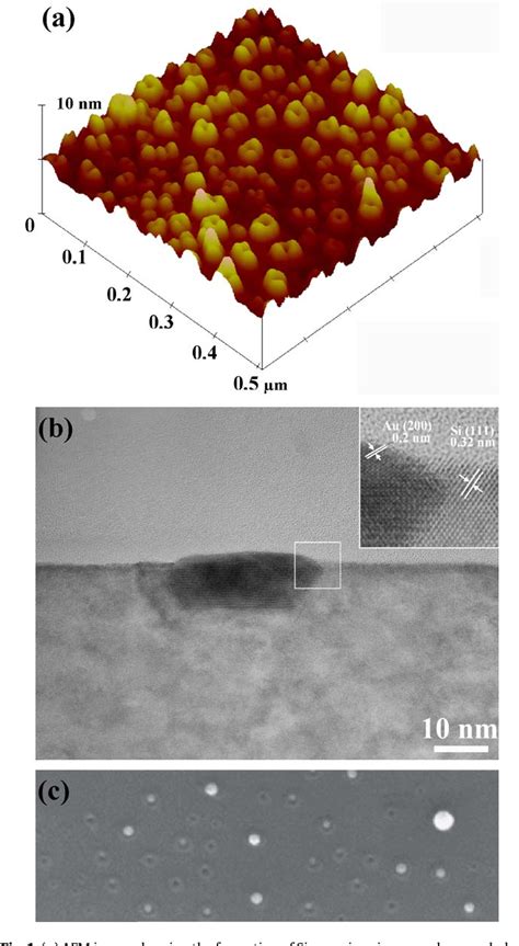 Figure 1 From In Situ TEM Investigation Of Dynamical Changes Of